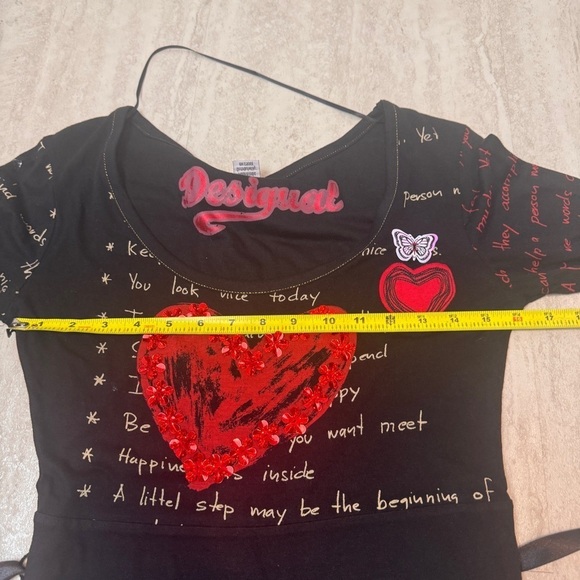 Desigual Heart & Butterfly Fit and flare dress - Picture 13 of 14